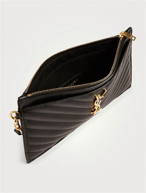 ysl st laurent clutch|ysl monogram clutch.